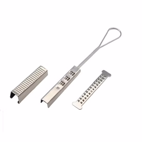 FTTH Fiber Optics Drop Wire Arc H Type Clamp