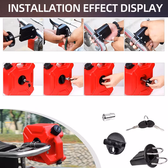 Tamburo di raccolta olio per controllo beccuccio in plastica per motocicletta, tamburo del serbatoio del carburante